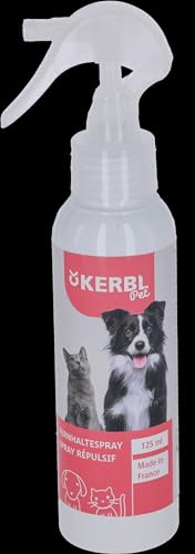KERBL Repellent-Spray (125 ml, für Katzen und Hunde, zum Schutz der Gegenstände, Wirkungsdauer bis zu 4 Wochen, Einfache Anwendung) 80083 von Kerbl