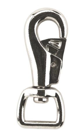 Kerbl 12506 Karabiner mit eckigem Wirbel - 10 Stück Kerbl 12506 Karabiner mit eckigem Wirbel - 10 Stück von Kerbl