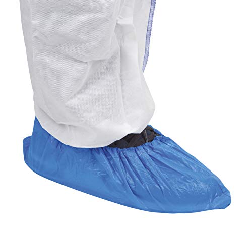 Kerbl 15377 Einmalüberschuh mit Gummizug, knöchelhoch, 100 Stück, 410 x 150 mm von Kerbl