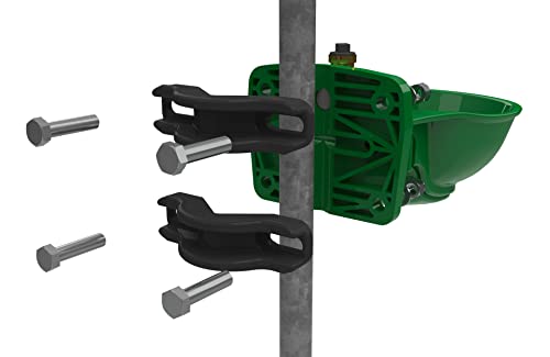 Kerbl 222019 Rohrbefestigungsbügel, Paarweise für H10 Plus HP20, 140 mm von Kerbl