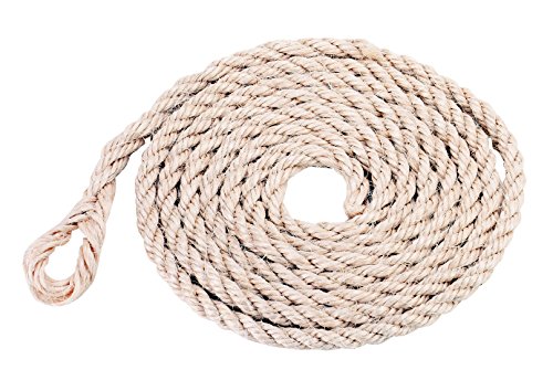 Kerbl 29535 Viehtransportstrick Sisal mit kleiner Schlauf, 3.20 m / 12 mm von Kerbl