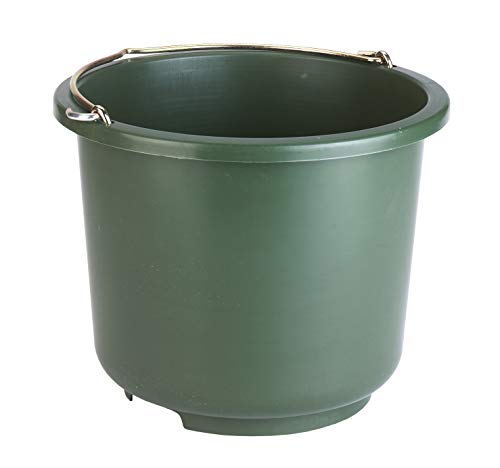 Kerbl Stalleimer Baueimer Kunststoffeimer grün, Kunststoff, 12 Liter, 29881 von Kerbl