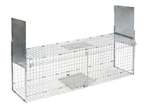Kerbl 299676 Kastenfalle klappbar mit 2 Eingängen 100 x 28 x 28 cm von cit