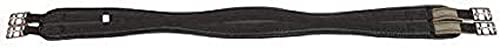 Kerbl 321057 Sattelgurt, PU, geschweift 130 cm, Schwarz von Kerbl