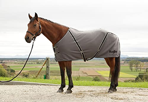 Kerbl 3222157 RugBe Fleecedecke Classic 165 anthrazit, schwarz/Silver eing. Kerbl 3222157 RugBe Fleecedecke Classic 165 anthrazit, schwarz/Silver eing. von Kerbl