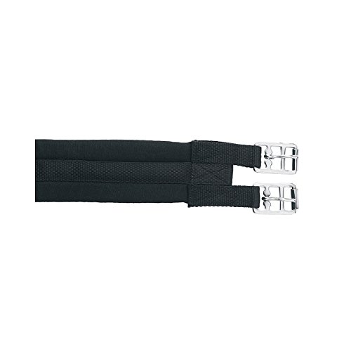 Kerbl Sattelgurt, Gepolstert, Rollenschnallen, Baumwollgurt, Schwarz 100-140cm Kerbl Sattelgurt, Gepolstert, Rollenschnallen, Baumwollgurt, Schwarz 100-140cm von Covalliero