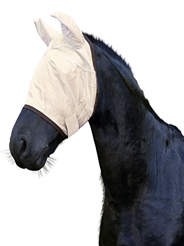 Kerbl 325849 Fliegenschutzmaske Pony inklusive Ohrenschutz, braun von Kerbl