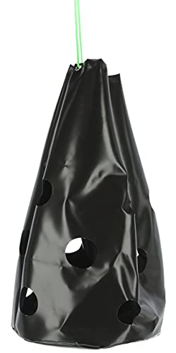 Kerbl HayBag (Farbe schwarz, Größe Big, mit 15 Löchern, einfach zu befüllen und reinigen, Heusack für Pferde) 326103 von Kerbl