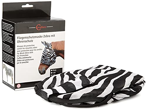 Kerbl 326121 Fliegenschutzmaske Zebra inklusiv Ohrenschutz, Warmblut Kerbl 326121 Fliegenschutzmaske Zebra inklusiv Ohrenschutz, Warmblut von Kerbl
