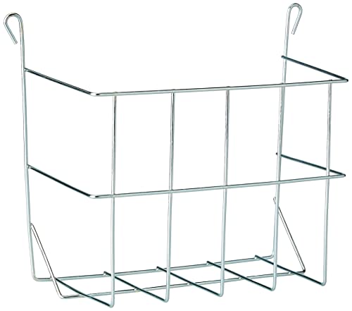 Kerbl Kaninchenraufe (L x B x H 20 x 10 x 15 cm, für Heu/Gras oder Salat, zum Einhängen am Käfig, Heuraufe) 74109 von Kerbl Pet