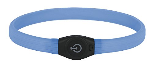 Kerbl 80259 Maxi Safe LED-Halsband Langhaar, 65 x 1,5 cm, blau von Kerbl Pet