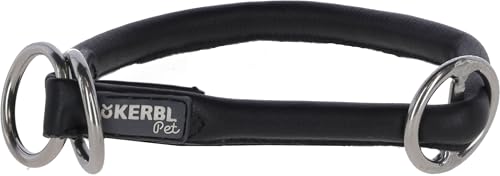 Kerbl Pet 81093 Rundleder-Halsband Roma mit Stopper, 55 cm, 8 mm, schwarz Kerbl Pet 81093 Rundleder-Halsband Roma mit Stopper, 55 cm, 8 mm, schwarz von Kerbl Pet