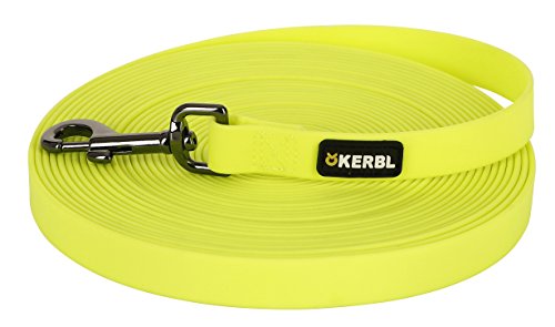 Kerbl 81101 Schleppleine Easy Care, Neongelb, 20 mm x 10 m von Kerbl Pet