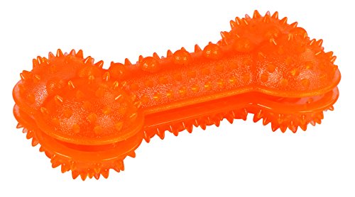 Kerbl 81479 Knochen ToyFastic Befüllbar, 13 x 6 x 4.5 cm, orange von Kerbl Pet