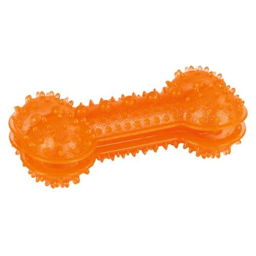 Kerbl 81480 Knochen ToyFastic Befüllbar, 18 x 8 x 6 cm, orange von Kerbl Pet