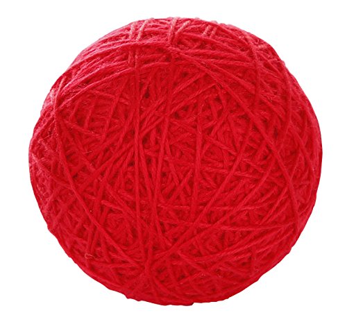 Kerbl 81664 Wollspielball, 10 cm, rot von Kerbl Pet