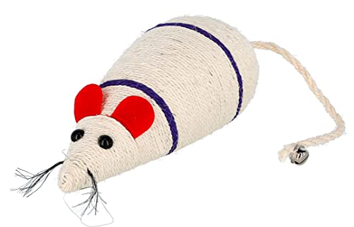 Kerbl Pet 81667 Sisalspielmaus, 31,5 x 13 x 10,5 cm von Kerbl Pet