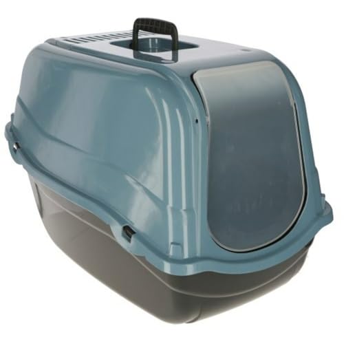 Kerbl 81691 Katzentoilette Emma Eco blau/schwarz, 57x39x41 cm, 1.23 kg von Kerbl Pet