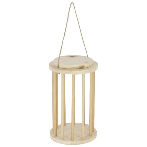 Kerbl Pet Pet Heuraufe 3 in 1, Stand- / Roll- / Hängreaufe für Hasen und Kaninchen, Aus unbehandeltem Holz, 25x Ø15 cm Kerbl Pet Pet Heuraufe 3 in 1, Stand- / Roll- / Hängreaufe für Hasen und Kaninchen, Aus unbehandeltem Holz, 25x Ø15 cm von Kerbl Pet