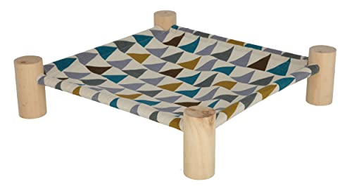 Kerbl Pet 81811 Hängematte für Nager, Kleintierbett Hängebett Canvasstoff 38x38x10cm von Kerbl Pet