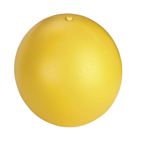 Kerbl Hundespielball (Farbe Gelb, Durchmesser 30 cm, Gewicht 800g, Treibspielball, robust und langlebig) 82274 Kerbl Hundespielball (Farbe Gelb, Durchmesser 30 cm, Gewicht 800g, Treibspielball, robust und langlebig) 82274 von Kerbl Pet