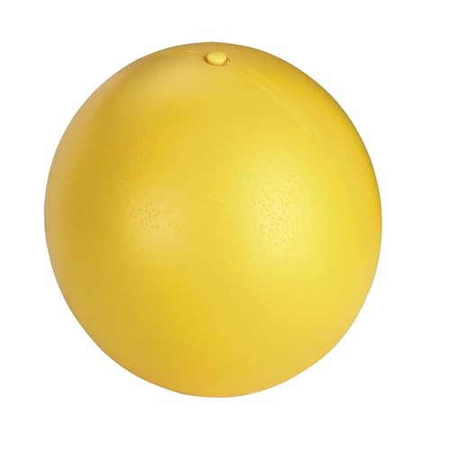 Kerbl , Hund, 82274 Hundespielball aus Kunststoff, Large Breeds , 30 cm, gelb von Kerbl Pet