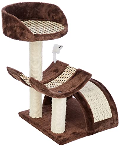Kerbl Kratzbaum Safari (Höhe 60 cm, mit Liegebett, gewölbtem Kratzbrett und Liegemulde, Grundplatte 38 x 38 cm) 82529 Kerbl Kratzbaum Safari (Höhe 60 cm, mit Liegebett, gewölbtem Kratzbrett und Liegemulde, Grundplatte 38 x 38 cm) 82529 von Kerbl Pet