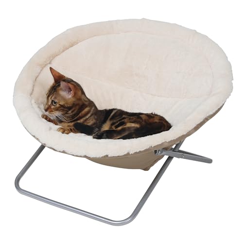 Kerbl 82640 Liegemulde Alice, Diameter 58 cm, Höhe 36 cm, beige, 1 Stück (1er Pack) von Kerbl Pet