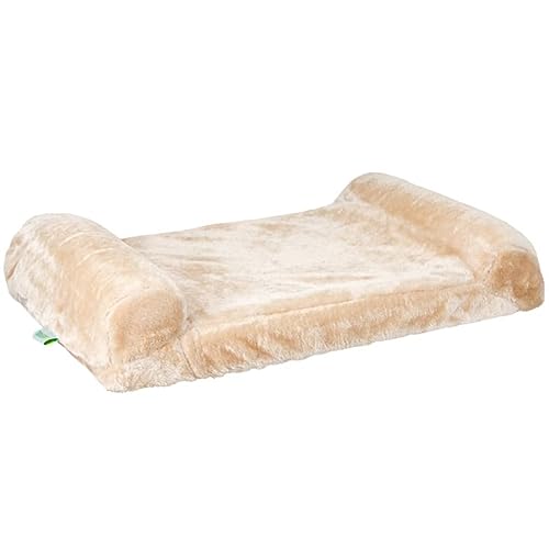 Kerbl Pet Pet Fensterliegebett, Fenster-Liegeplatz für Katzen, Gepolsterter Rand und weicher Plüschbezug, Stabile Holzkonstruktion, Passend für alle gängigen Fensterbänke, 55x35 cm, Beige Kerbl Pet Pet Fensterliegebett, Fenster-Liegeplatz für Katzen, Gepolsterter Rand und weicher Plüschbezug, Stabile Holzkonstruktion, Passend für alle gängigen Fensterbänke, 55x35 cm, Beige von Kerbl Pet