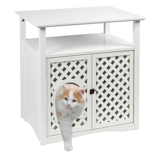Kerbl Katzenschrank Helena (L x B x H 64 x 46 x 65 cm, Einstiegshöhe 9 cm, kann als Katzentoilettenhaus/Katzenhöhle verwendet werden) 82662 Kerbl Katzenschrank Helena (L x B x H 64 x 46 x 65 cm, Einstiegshöhe 9 cm, kann als Katzentoilettenhaus/Katzenhöhle verwendet werden) 82662 von Kerbl Pet