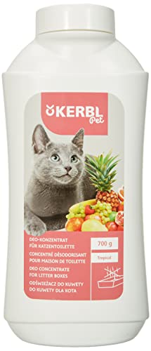 Kerbl 82674 Deo-Konzentrat für Katzentoilette, Tropical, 700g von Kerbl Pet