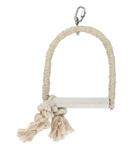 Kerbl Pet 83122 Sisalschaukel mit Kalksitz- stange, 18 x 14 x 2 cm Kerbl Pet 83122 Sisalschaukel mit Kalksitz- stange, 18 x 14 x 2 cm von Kerbl Pet