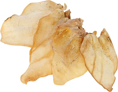 Kerbl Pet Rinderohren (200g/10 Stück, 100% natürliche Inhaltsstoffe, langer Kau- und Knabberspaß) 84891 von Kerbl Pet