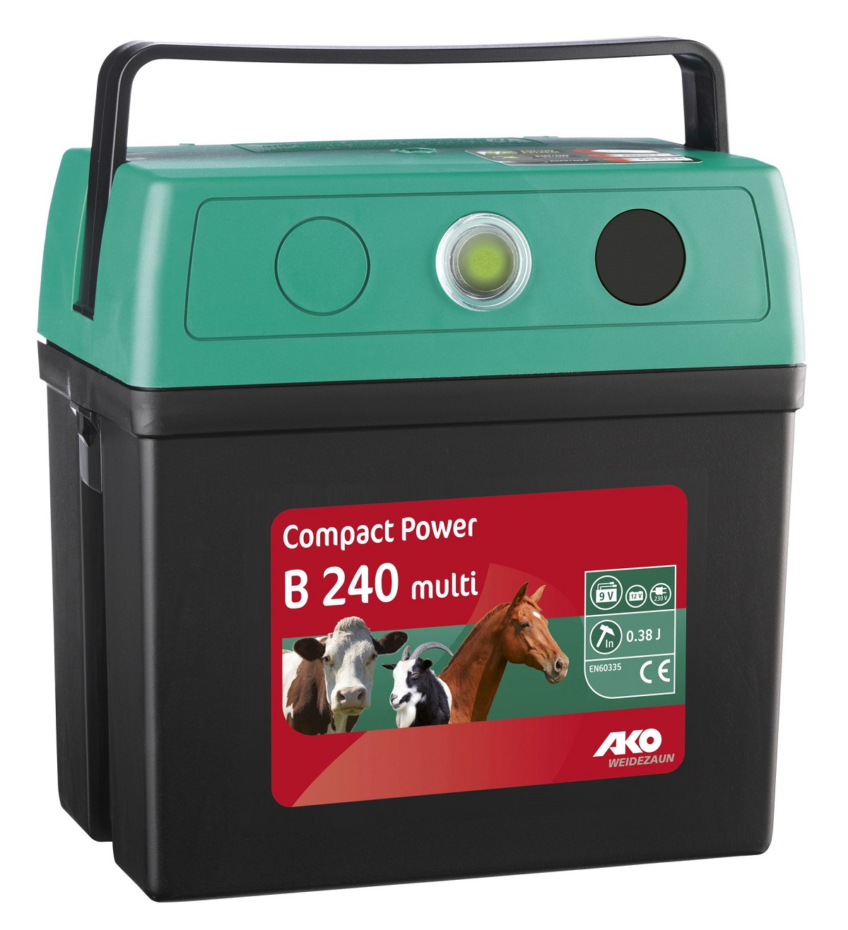 Kerbl Ako CompactPower B240 multi Weidezaungerät Kerbl Ako CompactPower B240 multi Weidezaungerät von Kerbl