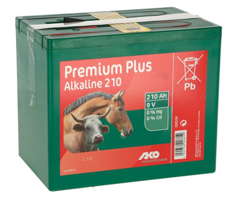 Kerbl Ako Weidezaunbatterie Alkaline 9 Volt 210 Ah Kerbl Ako Weidezaunbatterie Alkaline 9 Volt 210 Ah von Kerbl