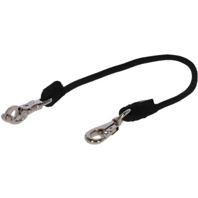 Kerbl Anbinde-Gummiseil Schwarz, 90 cm von Kerbl