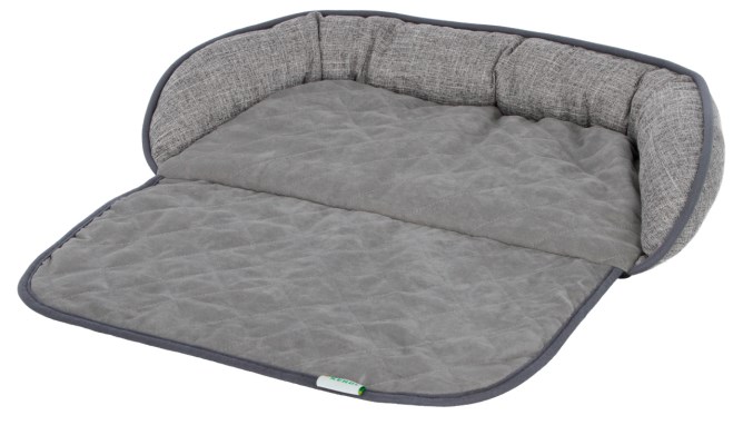 Kerbl Couchkissen Emalia Grau, Klein (60 x 40 x 12cm) von Kerbl