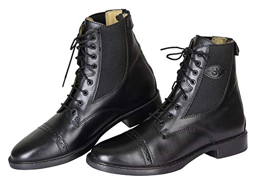 Kerbl Covalliero Stiefelette Monaco, Schürstiefelette Reitstiefelette, schwarz, 37 von Kerbl