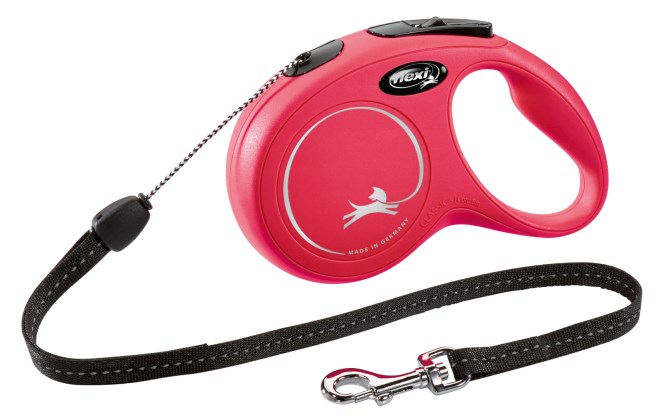Kerbl Flexi Leine New Classic Seil S 8m Rot, Gr. S (bis 12kg) von Kerbl