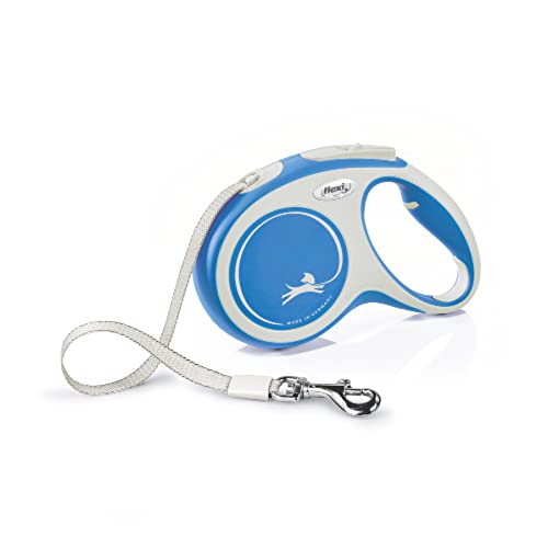flexi® Comfort M Gurt 5 m blau, Roll-Leine für Hunde bis 25 kg flexi® Comfort M Gurt 5 m blau, Roll-Leine für Hunde bis 25 kg von flexi