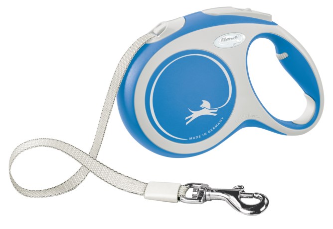 Kerbl Flexi Leine New Comfort L 8m Blau, Gr. L (max. 50kg) von Kerbl