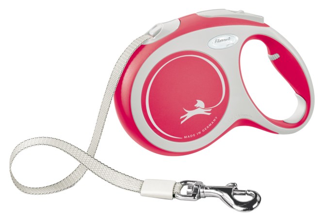 Kerbl Flexi Leine New Comfort L 8m Rot, Gr. L (max. 50kg) von Kerbl