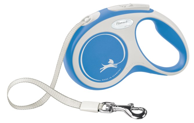 Kerbl Flexi Leine New Comfort S 5m Blau, Gr. S (max. 15kg) von Kerbl