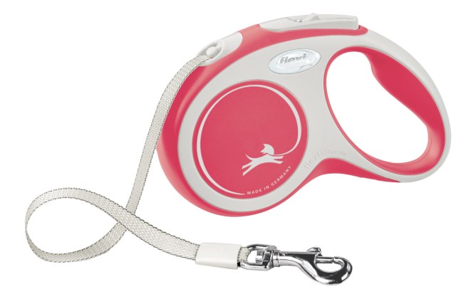 Kerbl Flexi Leine New Comfort S 5m Rot, Gr. S (max. 15kg) von Kerbl