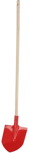 Kerbl Frankfurter Schaufel Mini mit Stiel (Abmessung 10,7 x 1,8 x 2,8 cm, Gewicht 0,22 kg, Rot, Aluminium) 29518 von Kerbl
