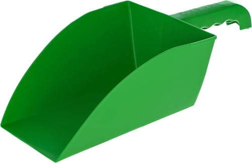 Kerbl Futterschaufel (Farbe grün, Fassungsvermögen 1000 g, Kunststoff, ergonomischer Handgriff, Futterdosierer, Tierzubehör) 29689 Kerbl Futterschaufel (Farbe grün, Fassungsvermögen 1000 g, Kunststoff, ergonomischer Handgriff, Futterdosierer, Tierzubehör) 29689 von Kerbl