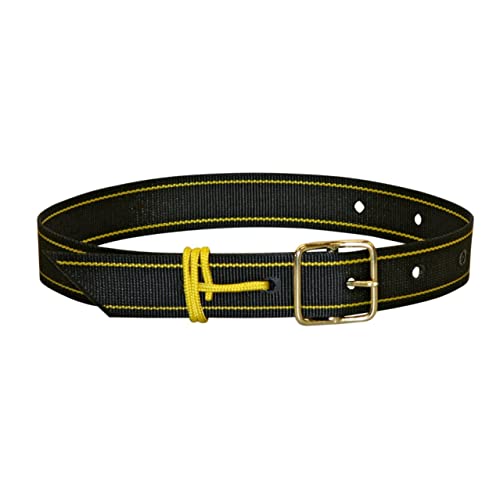 Kerbl Glockenriemen PE, 1 Dorn, mit Schnur, schwa/gelb 30mmx55cm Kerbl Glockenriemen PE, 1 Dorn, mit Schnur, schwa/gelb 30mmx55cm von Kerbl