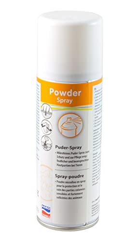 Kerbl Hautpflege Powderspray 200ml (Pflegespraý für Tierhaut, Puderspray) Nr. 15891 von Kerbl