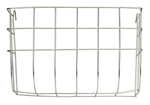 Kerbl Pet Heuraufe aus Metall 17x13cm verzinkt, zum Einhängen, Silber von Kerbl Pet