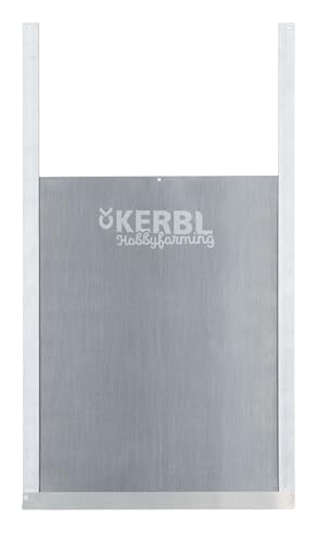 Kerbl Schiebetür inklusive Führungsschienen, Größe M, B x H 30 x 40 cm, einfache Montage, Türe für Hühnerstall, 70570 von Kerbl Hobbyfarming